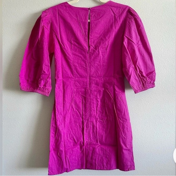 Free People Hope Mini Dress XS Fushia Fantastic - Picture 6 of 9